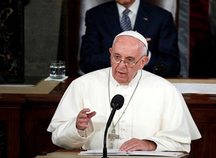 Papst vor US-Kongress: Abschaffung der Todesstrafe und Kampf gegen Hunger / ctv screenshot Papst vor US-Kongress: Abschaffung der Todesstrafe und Kampf gegen Hunger