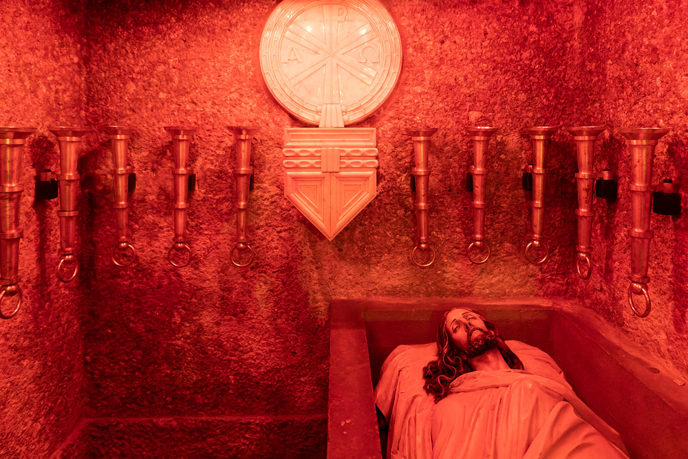 Heiliges Grab in der Heilig-Geist-Kirche Wien